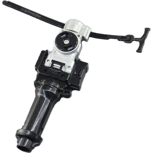 Bayblade Gray L-R Launcher +grip Ripcord Starter with Hand Grip Launcher Kit 40pcs=20pcs Launcher+20pcs Grip