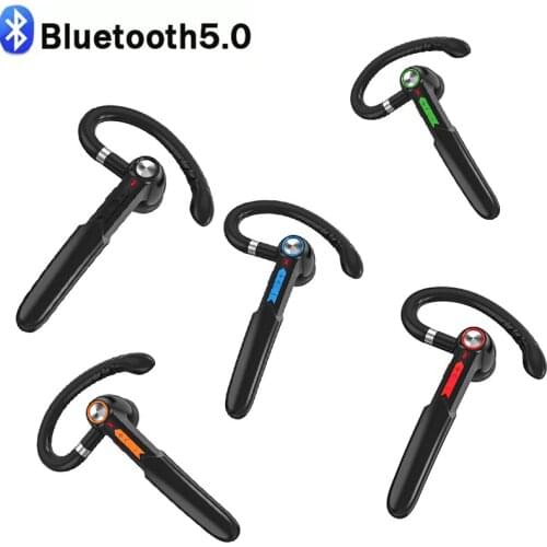 Wireless Bluetooth-compatible Earphone Single Mini Earbud Hands Free Call Stereo Music Headset With Microphone For Smart Phones