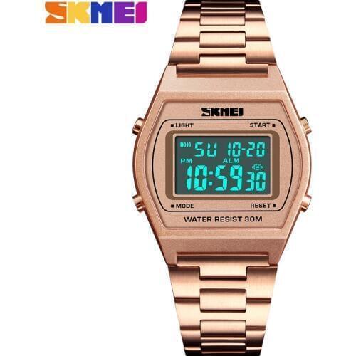 Watches Men Waterproof Countdown Digital LED Watches Outdoor Military Wristwatches Clock Men Relogio Masculino SKMEI 2018