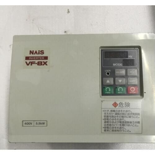 BFV80554XP VF-8X 5.5KW 380V inverter , used one , 85% appearance new , test goods , free shipping