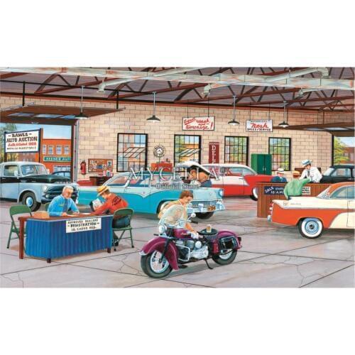 Cartoon 5D Diy Diamond Painting Cross Stitch Diamond Embroidery Cars & Trucks Motorcycle Hobbies Crafts Mosaic Christmas gifts