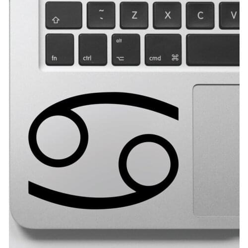 Cancer Zodiac Sign Decal, Cancer Zodiac Sign Sticker, For Laptop Computer Home Decoration Accessories Art Vinyl Mural GA170