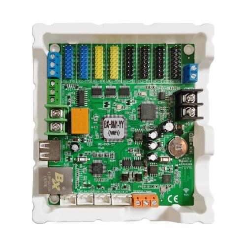 Onbon wifI USB YY led control card support Single Dual full color Voice broadcast led screen controller BX-6m1 BX-6m2 BX-6m3
