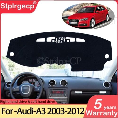 For Audi A3 8P 2003~2012 Anti-Slip Mat Dashboard Cover Pad Sunshade Dashmat Protect Car Carpet Accessories S-line 2004 2006 2011