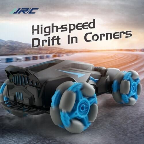 RC Drift Car 10km/h High Speed RC Stunt Car 2.4G Remote Control Car 360 Rotation Drift Buggy Using Time 20 Mins