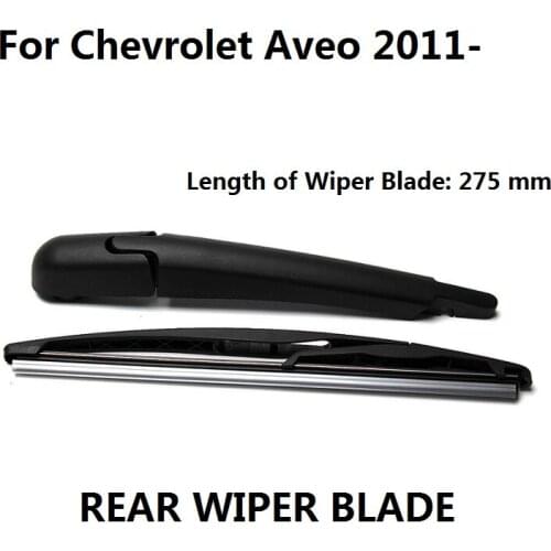 For Chevrolet Aveo 2011+ Rear Windshield Window Wiper Arm + Blade Set New