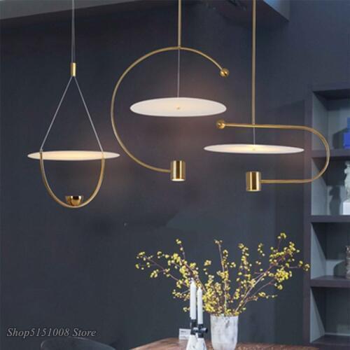 Modern Led Pendant Lights Minimalist Designer Dining Room Hanging Lamp Living Room Kitchen Home Art Decor light fixtures
