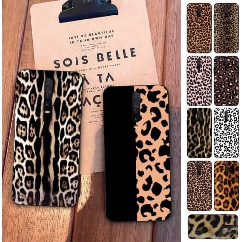 TOPLBPCS Fashion Tiger Leopard Print Panther Phone Case for Redmi 5 6 7 8 9 A X pro plus K20 S2 K30 pro Go