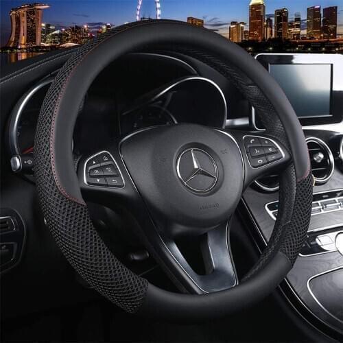 Universal Car Steering Wheel Cover Cool for Summer Warm for Winter Steering Wheel Cover Fit Most of Cars