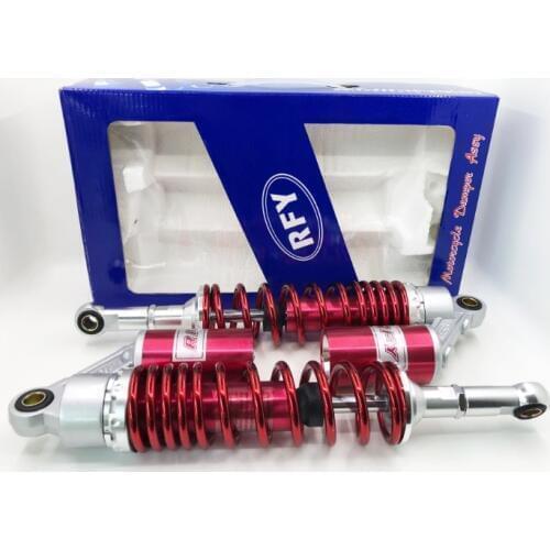 350mm 355mm 7mm spring Universal Shock Absorbers motorcycle for Honda Yamaha Suzuki Kawasaki Dirt bikes Gokart ATV Moto CB750