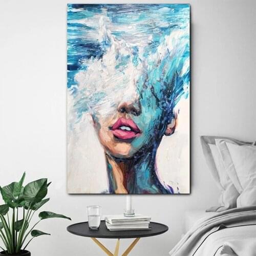 Abstract and Modern Art Poster Prints Characters Canvas Painting Wall Art Aesthetic Pictures Living Room Decor Gift Cuadros