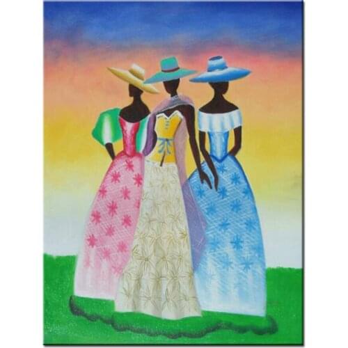 African Woman girl beautiful dress diamond embroidery 5d diy diamond painting full square drill mosaic picture of rhinestones