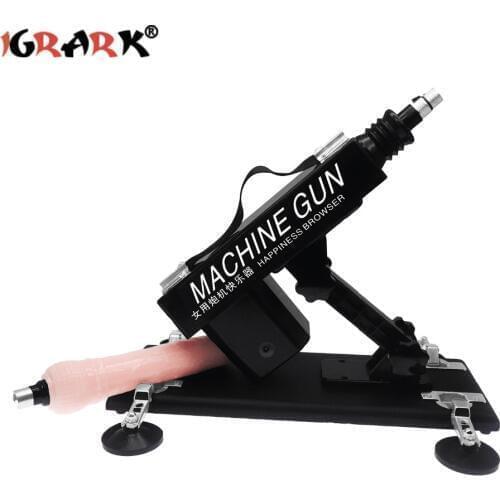 Automatic Sex Machine dildo vibrator sex toys for woman and men,retractable pumping gun Love machine sex products for adult