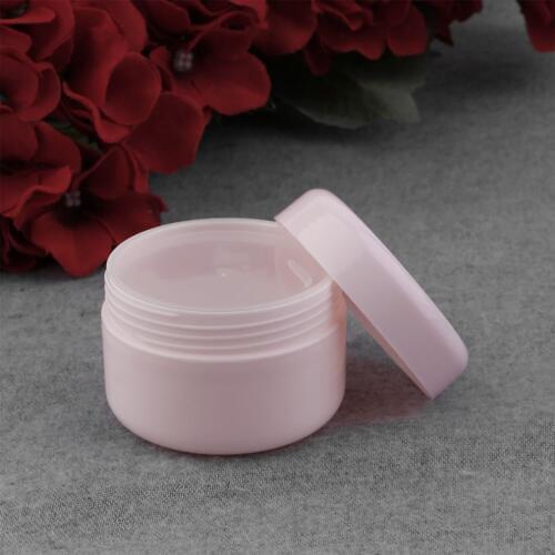 Cream Jar Bottle Round Empty PP Plastic Cosmetic Container For Beauty Small Sample Makeup Sub-bottling With Screw Caps