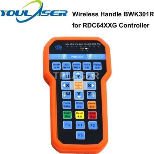 Ruida Wireless Operating Handle BWK301R for Co2 Laser Controller RDC6442G RDC6442S