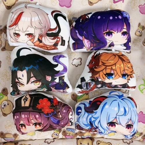 Game Genshin Impact XIAO Plush Pillow Doll Kawaii Cartoon Cosplay Accessories
