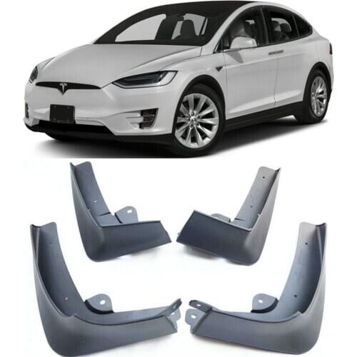 Mud Flaps For Tesla Model X ModelX 2015 2016 2017 2018 2019 Mudflaps Splash Guards Mud Flap Mudguards Front Rear Car Fenders