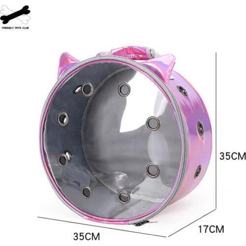 Breathable Cat Backpack Cooling Outgoing Bag For Small Dog Portable Diagonal Shoulder Bags Big Space One Zipper Pet Supplies