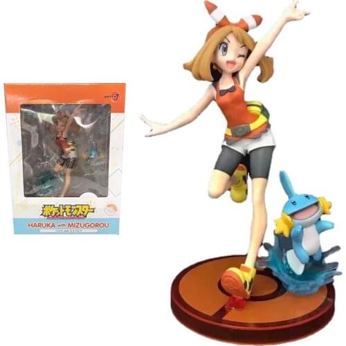 Pokemon Figures Sapphire Birch Mudkip Anime Figure Collection Model Peripheral Decoration Action Toy Figure Toys for Children