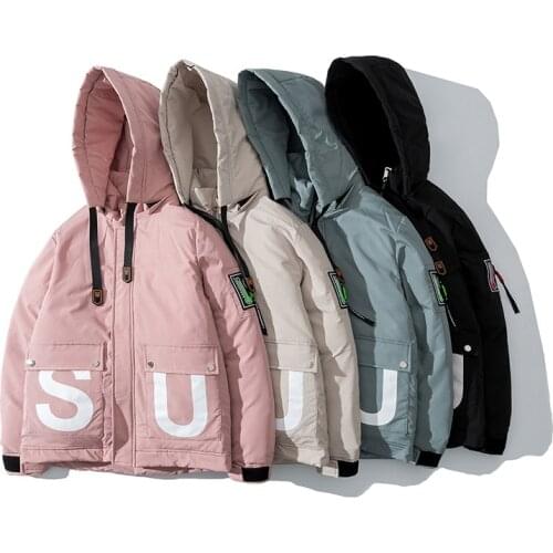 Plu Size 5XL-M Cotton Clothes Men Clothing 2021 Autumn Winter New Style Thick Bread Clothing Winter Coat Lovers Jacket New Style