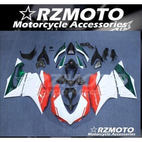 Injection New ABS Whole Fairings Kit Fit for Ducati 959 1299 2015 2016 2017 2018 Panigale 15 16 17 18 Bodywork set Ren Green
