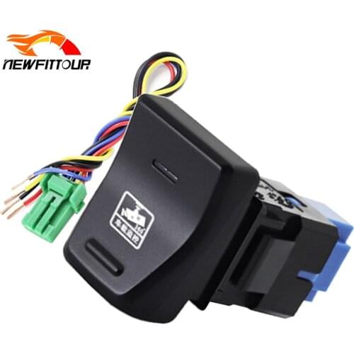 Car Camera Recorder Monitor Switch Button With Connection Wire for Toyota Wilanda RAV4 2020