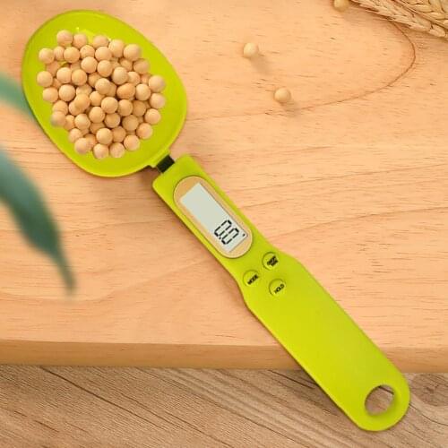 Portable Digital LCD Measuring Spoons Coffee Sugar Gram Scale Spoon Measuring Cup Electronic Kitchen Scales Baking Accessories