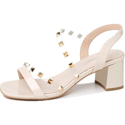 Thick Toe Sandals, Rivet Decorative Foot Shoes, WomenS Platform WomenS Shoes