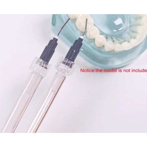 Dental Pre-bent Mini Saliva Ejector Aspirator Suction Syringe Needle Tips