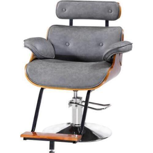 Retro hairdressing salon chair waiting for dyeing hot chair haircut chair hair salon hydraulic chair master chair workmanship