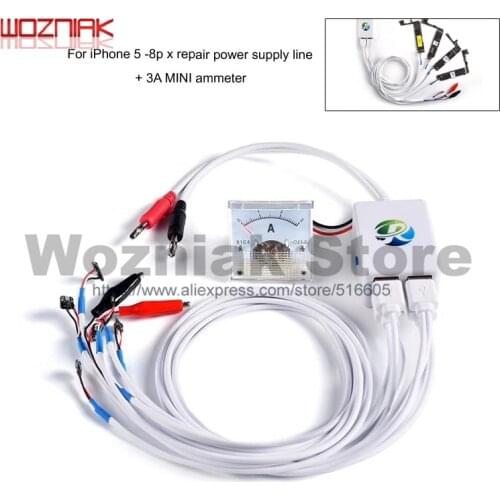 Maintenance power supply line Built-in chip Multiple protection for iphone se/5/5c/5s/6g/6p/6s/6sp/7g/7p/8g/8p/x Cable