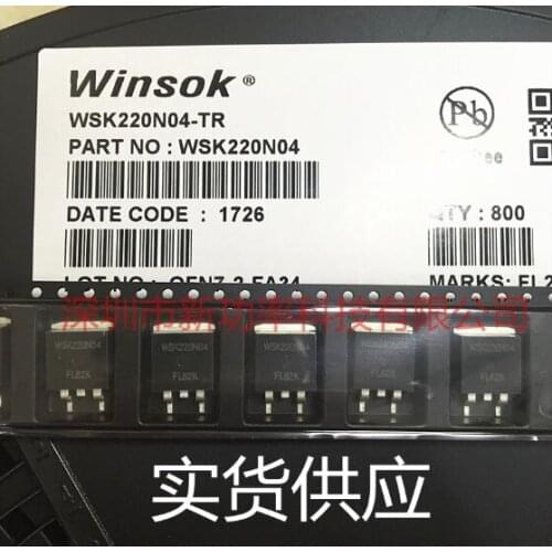 10PCS/LOT WSK220N04 TO-263 MOSFET 100% New Original