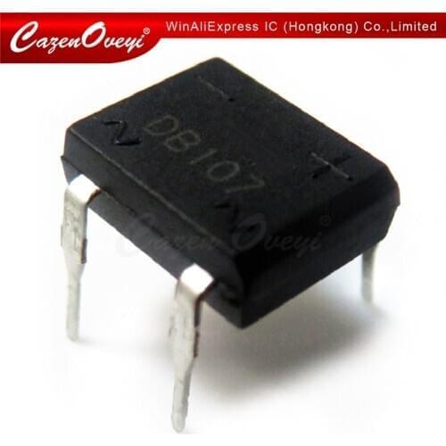 20pcs/lot DB107G DB107 1A 1000V DIP-4 In Stock