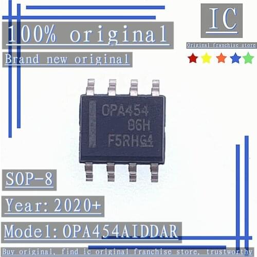2020+ 100% Brand new original 5PCS-20PCS OPA454AIDDAR OPA454 SOP-8 Operational Amplifier