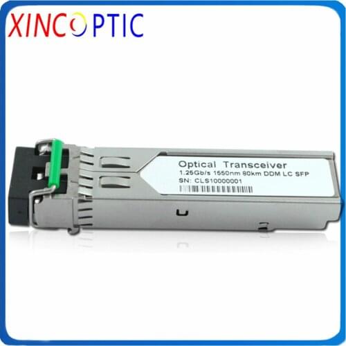 5Pcs/Lot,1.25G Dual Fiber LC SFP,1Gigabit Duplex 1310nm 20km 40km 1550nm 40KM 60km 80km 100km 1000M Fiber Optic LC Tranceiver