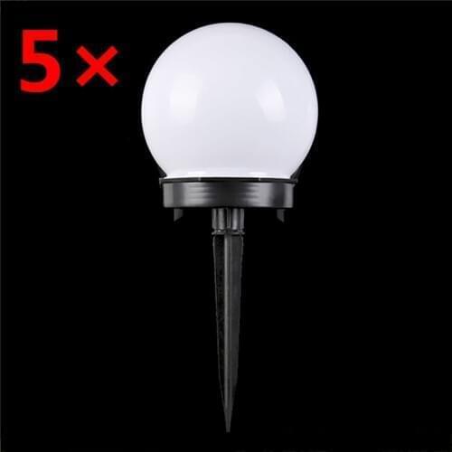 5 pcs/lot LED Solar Powered Garden Light Waterproof Bulb Outdoor Camping Lawn Lights Night Lights Solar Landscape Lamp Led Light