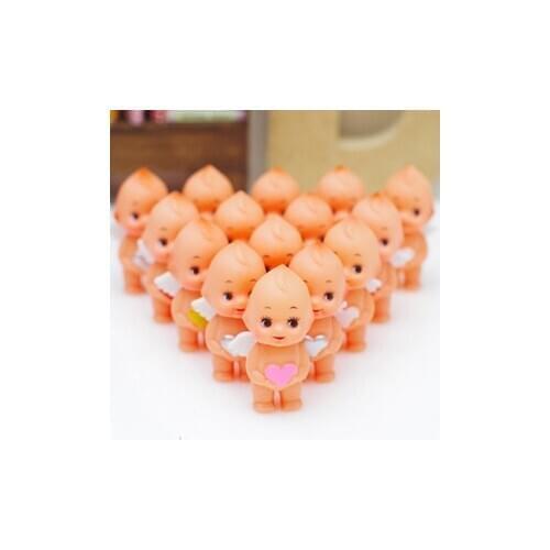 5cm Angel Doll Kewpie Figure Head Can Rotate Toys For Kids Gift For Friend a lot / 5pcs