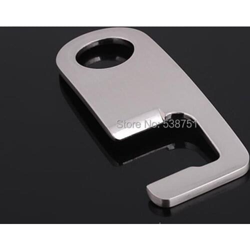 FREE SHIPPING BY FEDEX 100pcs/lot 2016 Arched Zinc Alloy Bottle Opener with Keyring for Promotion Bottle Opener for Advertising