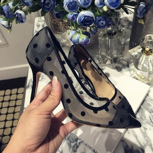 Choudory Women's Shoes With A Glass Heel