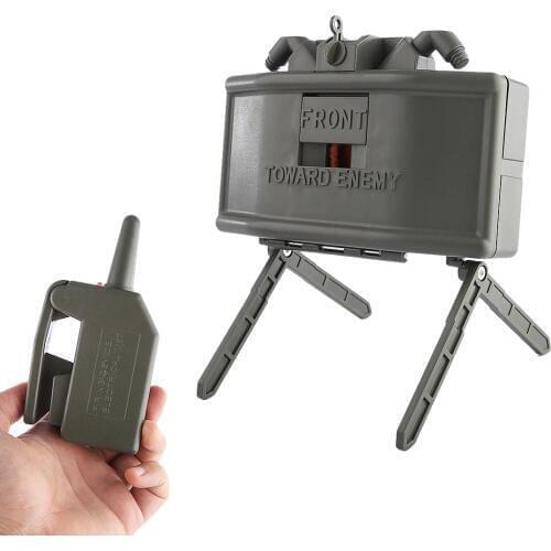 Electric Remote Control Claymore Water Beads Clip Water Bullet Ball Bomb Outdoor CS Equipment - Green