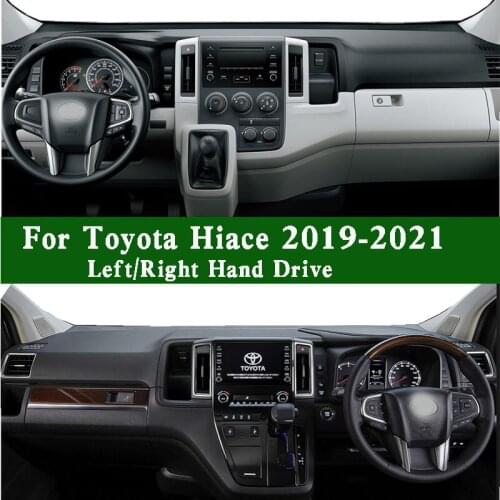 Fits Toyota Hiace Gran Ace ZR LWB SLWB GL Grandia Tourer AT 2019 2020 2021 Dashmat Dashboard Cover Pad Dash Mat Carpet Ornaments
