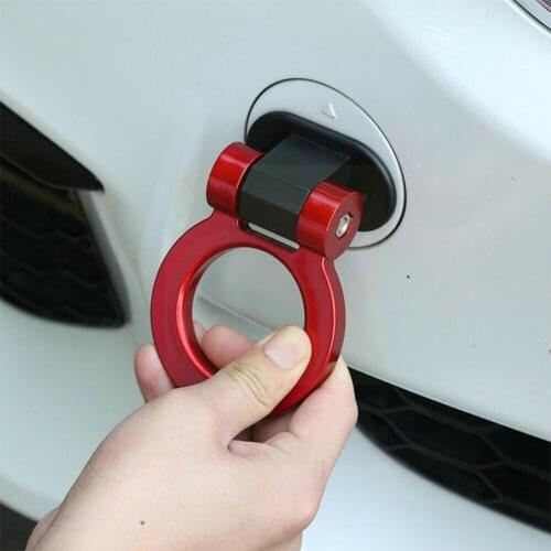 Motors Tow Hook Sticker Decoration Racing Simulation Trailer And Rear Ring Car Front P9S1