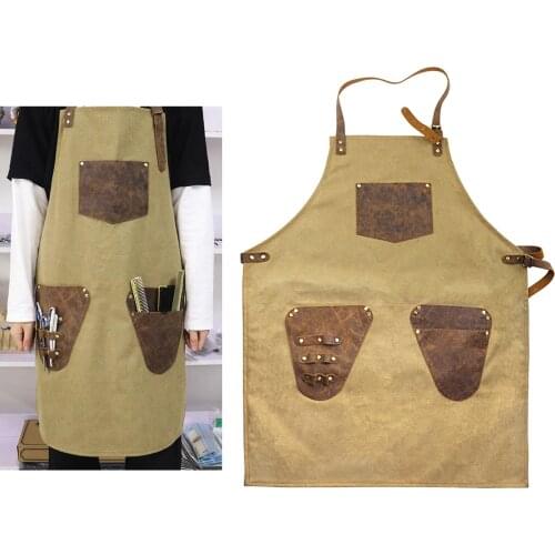 Professional Hair Cutting Hairdressing Barber Apron Cape w/Pocket Adjustable