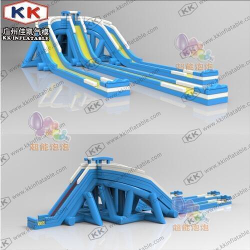 KK Manufacturing Inflatable Large Hippo Water Slide for Promotion Sale