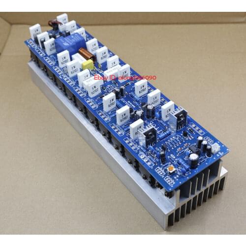 Assembled 1200W Powerful Amplifier Board / Mono Amp Board With Heatsink