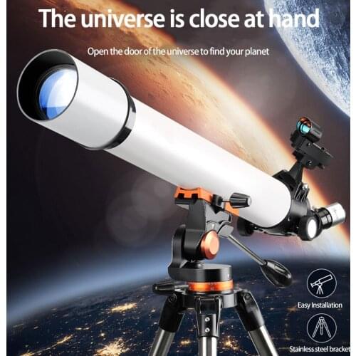 Professional Astronomical Telescope HD Powerful monocular 150X Take Photo FMC Night Vision for Space Mars Moon Milky Way Meteor