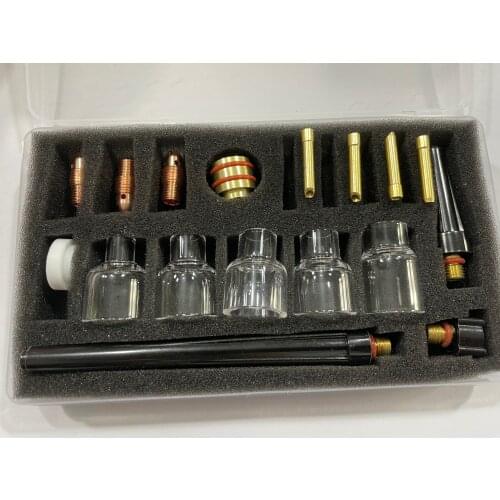4#,5#,6#,7#,8# Cups Pyrex Glass Nozzle Kit For WP9/20 ARC Tig Welding