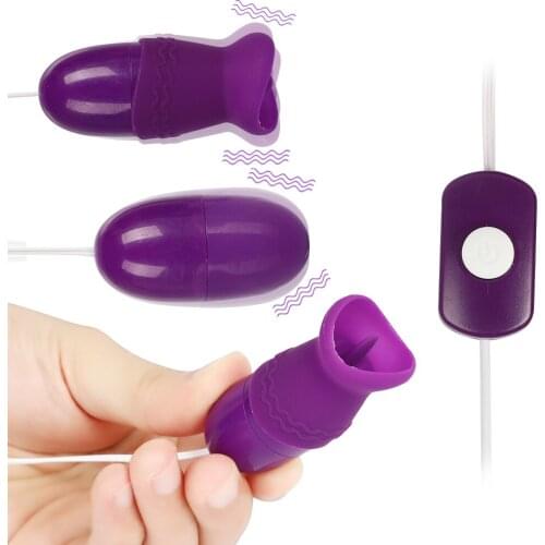 USB Power Tongue Vibrators Vibrating Jump Eggs Vibrators G-spot Massage Oral Licking Clitoris Stimulator Sex Toys for Women