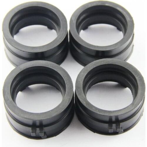 4pcs Motorcycle Carburetor Interface Manifold Intake Glue for Honda CBR900RR CBR900 1993 1994 1995-1999 For Yamaha 16211-MAS-E00