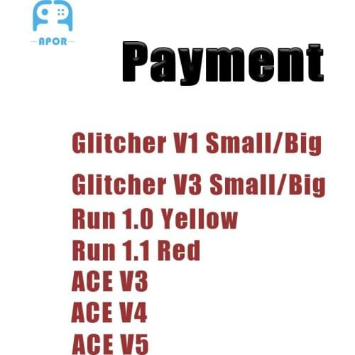 10Pcs/lot for 360 ACE V5 ACE V3 V4 RUN Yellow Red V1/V2 Blue PCB V1/V3 with Big/Small Modchip Dropshipping